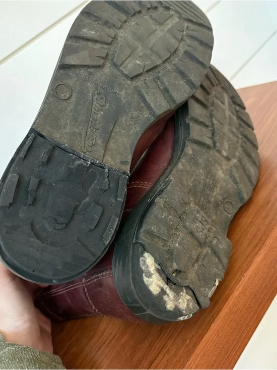 Blundstone 1440 Redwood leather Chelsea Ankle Boots Sz 6.5 Hipster Outdoor Work - Picture 9 of 10